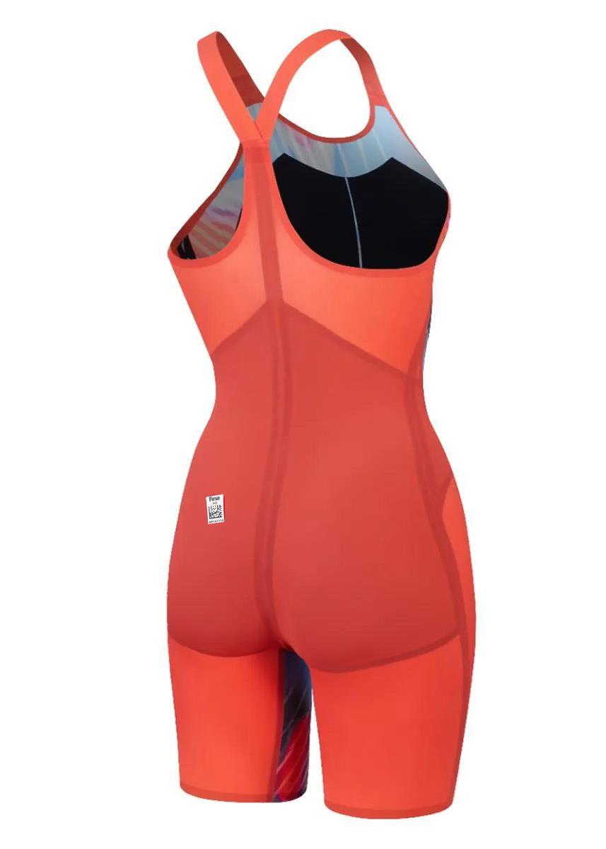 Speedo Fastskin LZR Pure Valor 2.0 Closedback Kneeskin - Vermelho / Azul 5/6