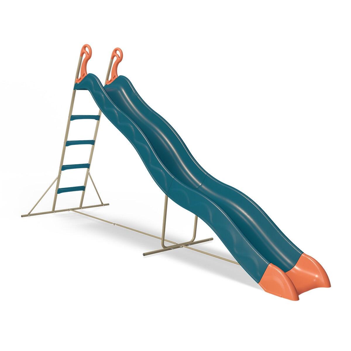 Toboggan PYROU Bleu TRIGANO 3,32 m. 3-12 ans. 1/7