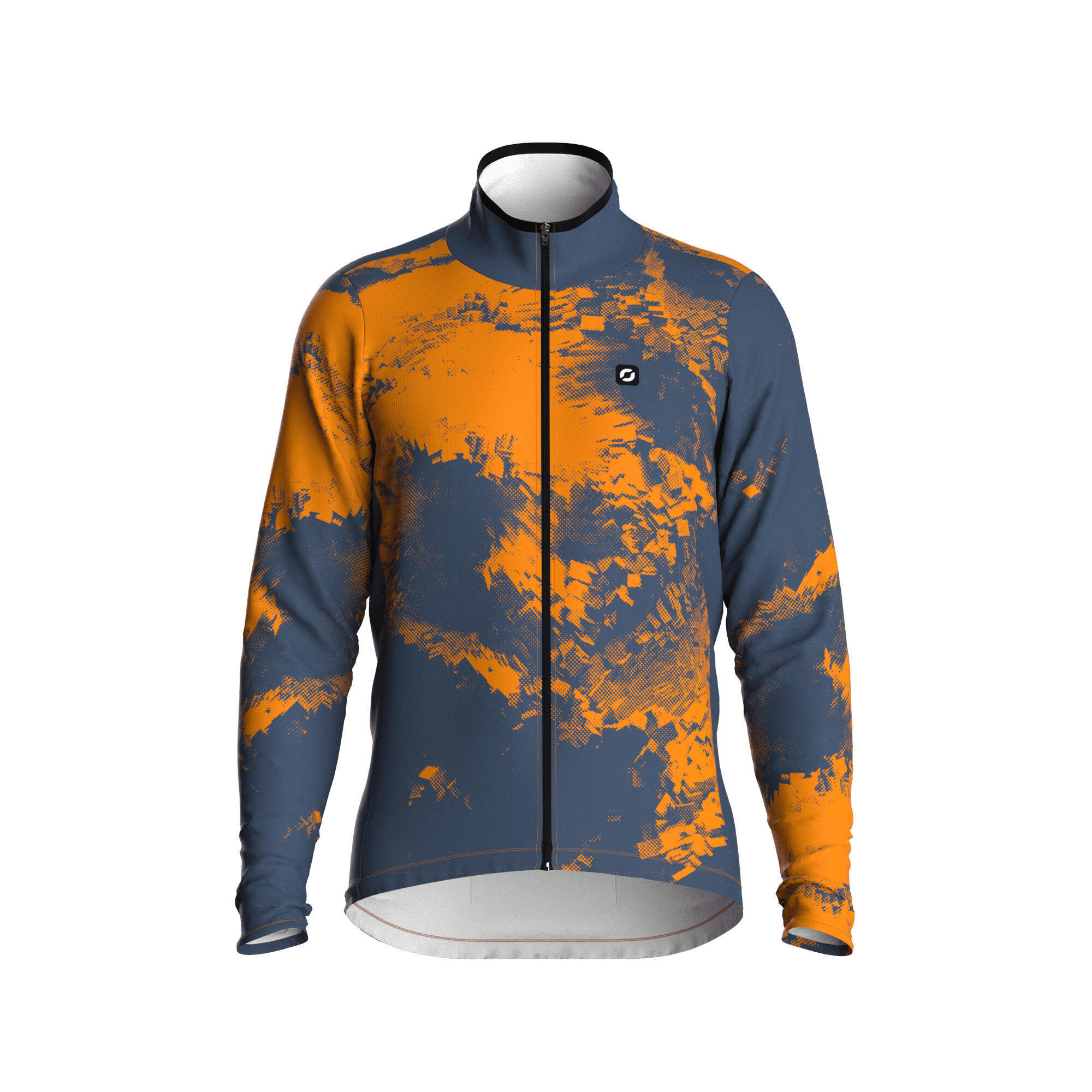 Poli - Veste Vélo Thermique Mi-saison Unisexe - Valek Pyrite - Veste - Orange - 42 M/l - Decathlon