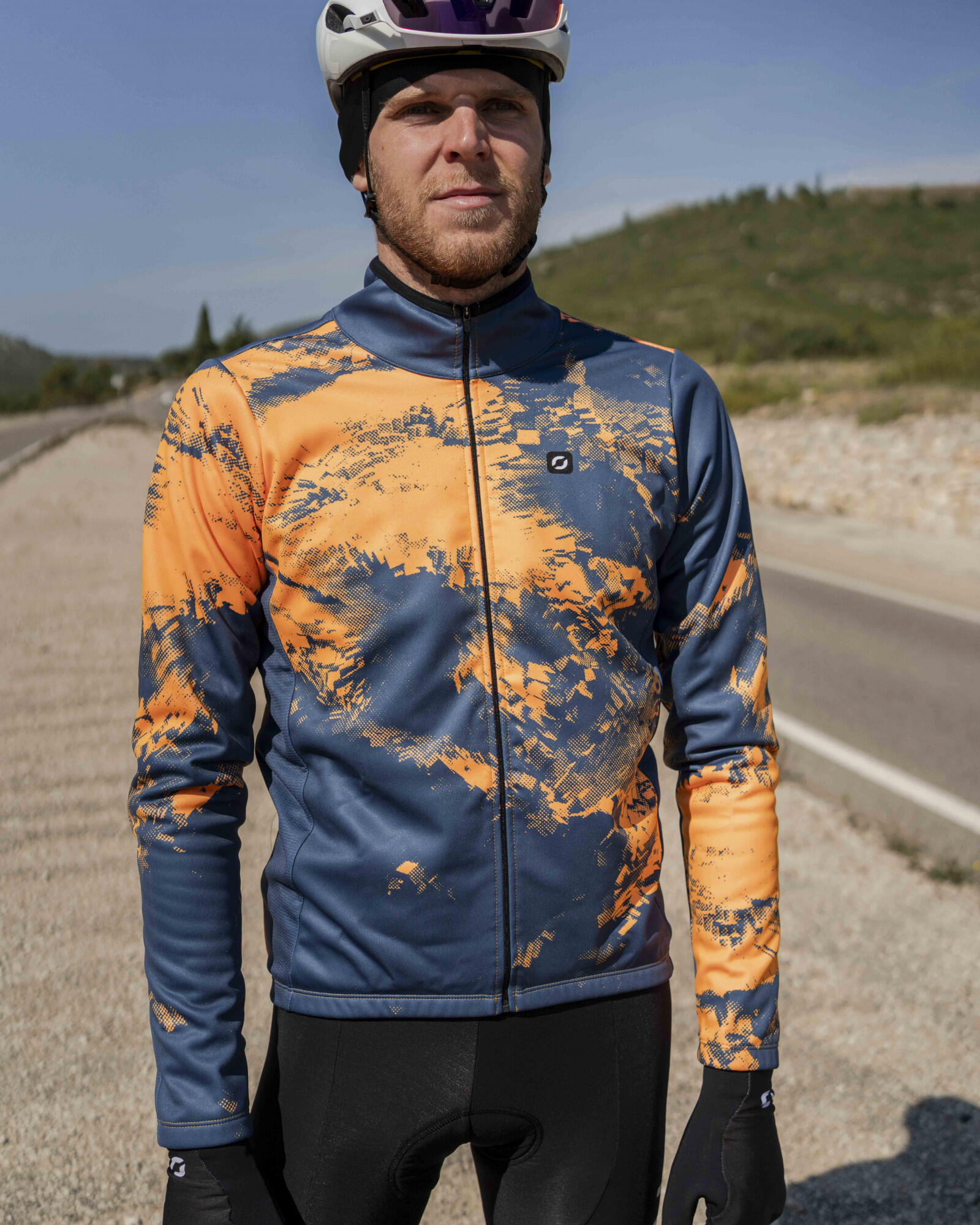Veste vélo thermique mi-saison unisexe - VALEK PYRITE 2/6