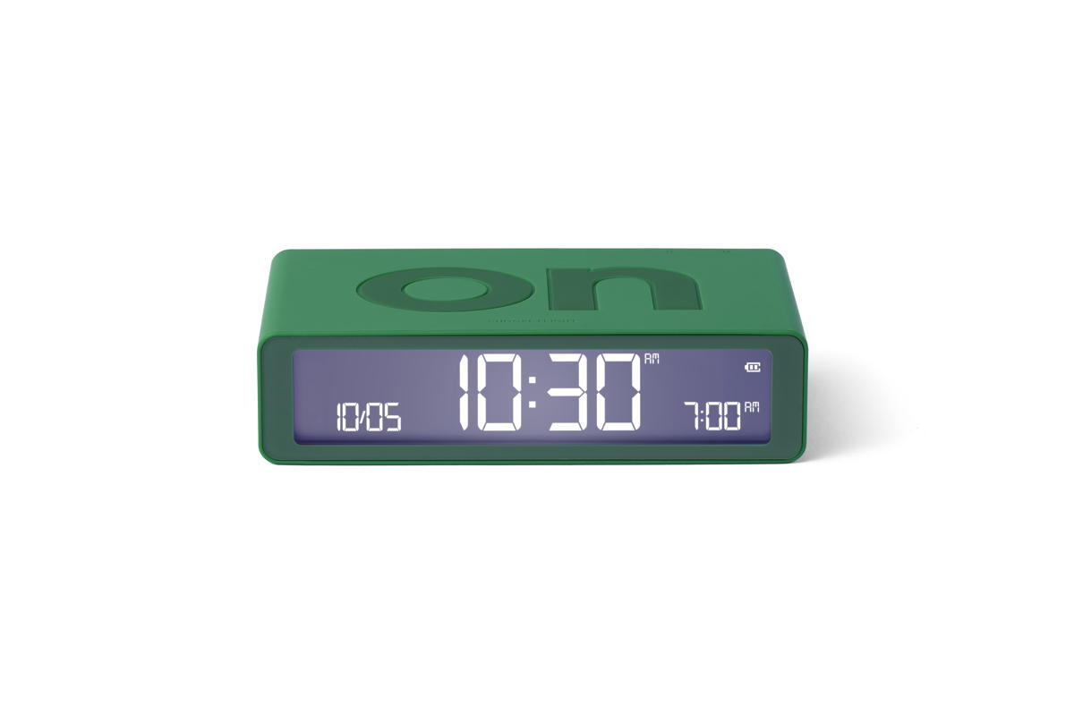 LEXON Despertador Lexon FLIP Classic verde