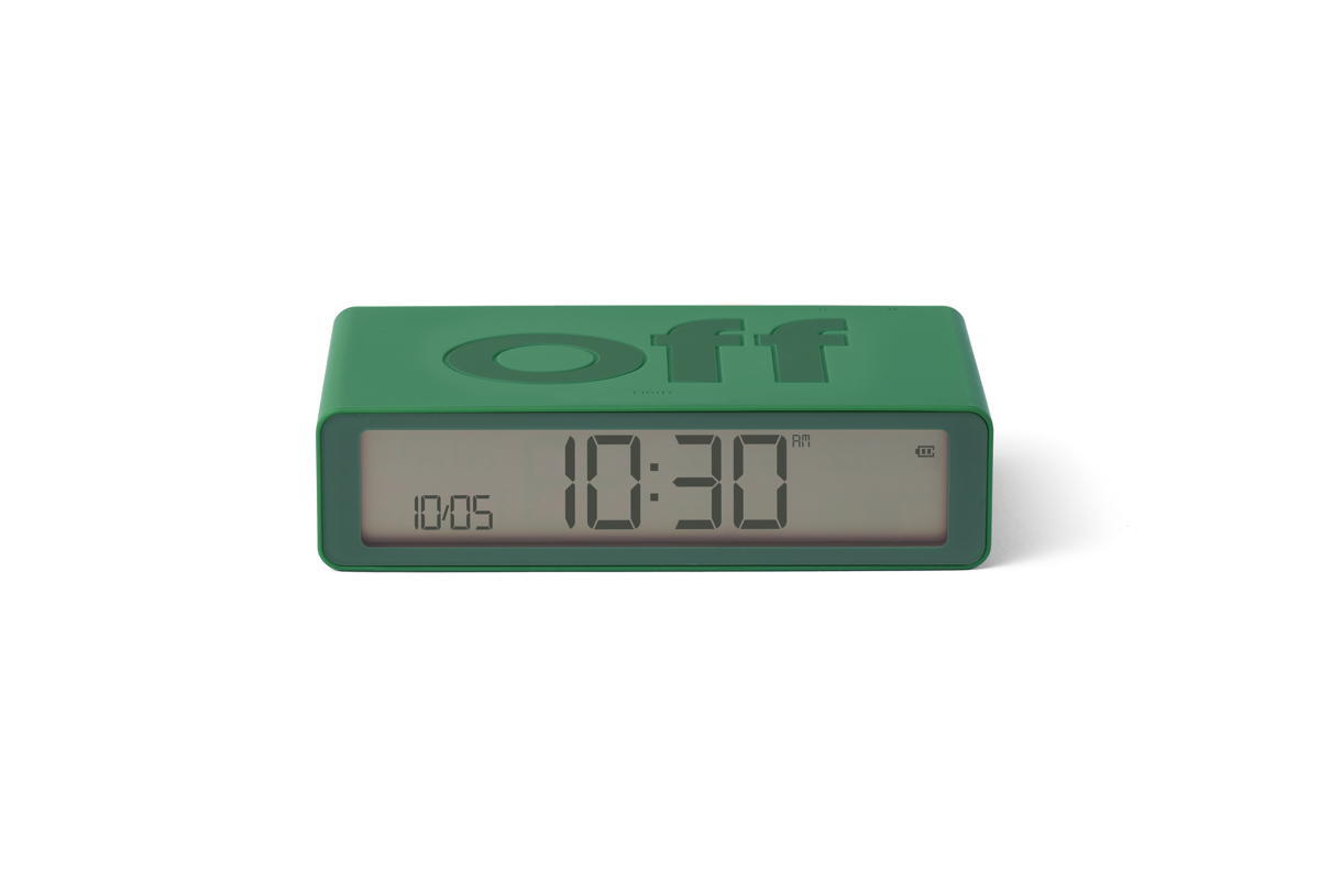 Despertador Lexon FLIP Classic verde 2/7