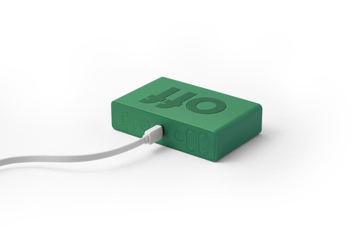 Despertador Lexon FLIP Classic verde 5/7