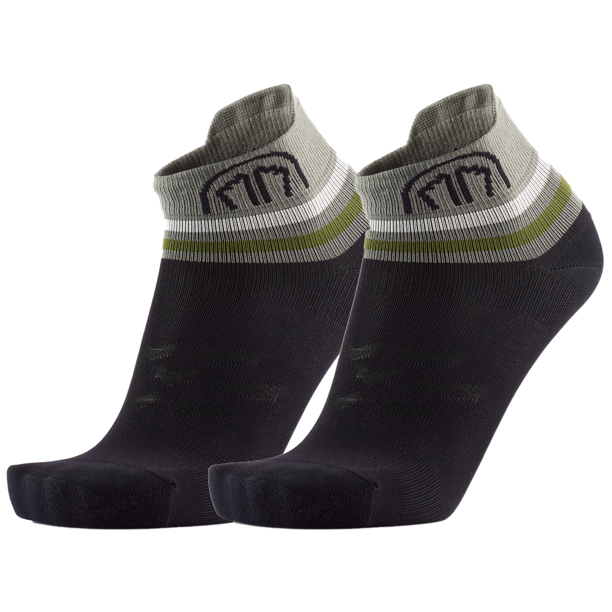 Sidas - Chaussette De Course Ultra Légère, Confortable Et Technique - Run Anatomic Light - Chaussettes - Blanc|gris|orange - 35/38 - Decathlon