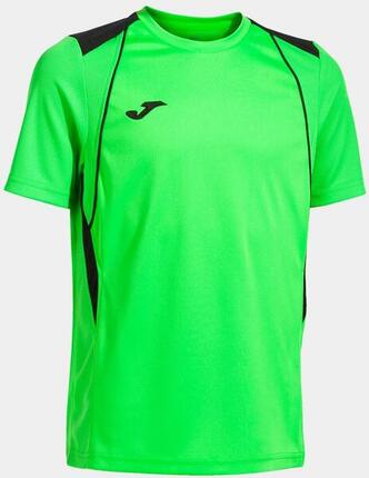 Maillot Manches Courtes Football Enfants Joma Championship VII Vert Fluo