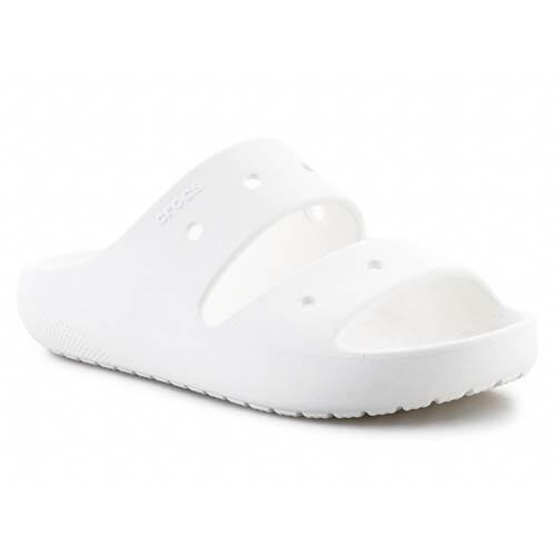 Crocs - Mules Hommes Crocs Classic V2 - Chaussons - Blanc - 46 - Decathlon