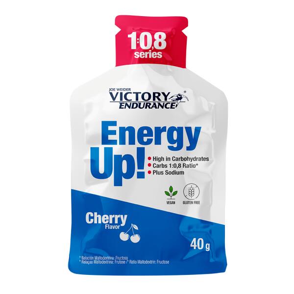 Gel energy up - 40g Cereja da Victory Endurance Exclusivo Online      1,75€  Preço por quantidade 43,75€kg VICTORY ENDURANCE Gel energy up - 40g Cereja da Victory EnduranceVendido e expedido por: Masmusculo    