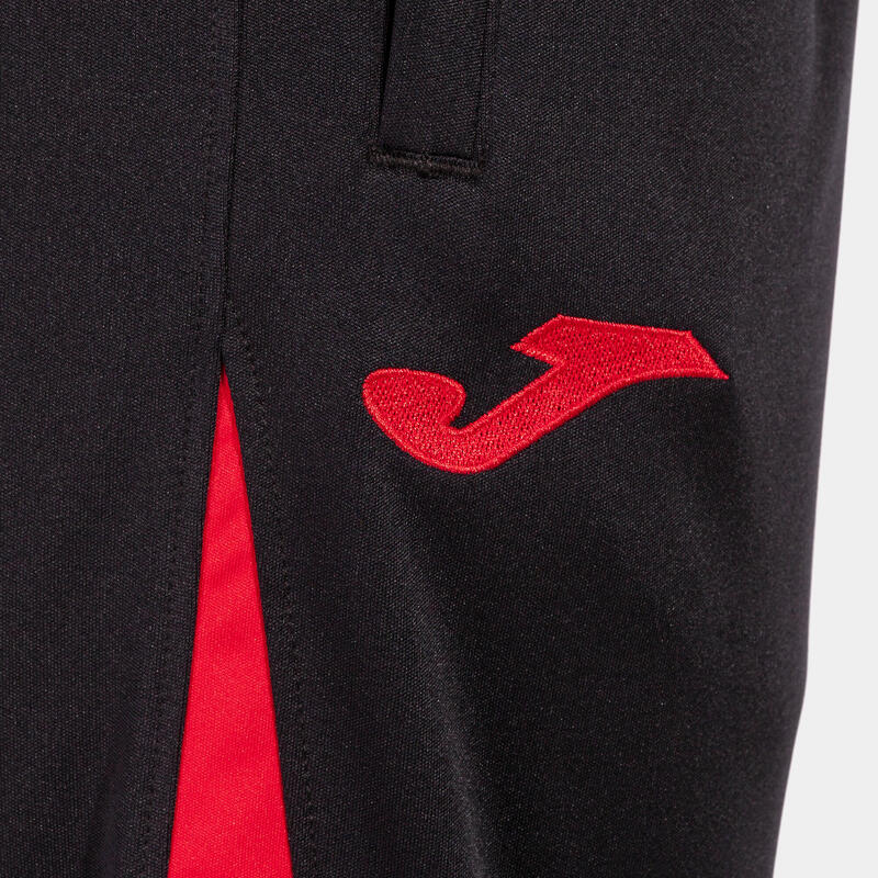 Joma Championship VII Shorts 2xl - Zwart/Rood, Ademend Sportkleding