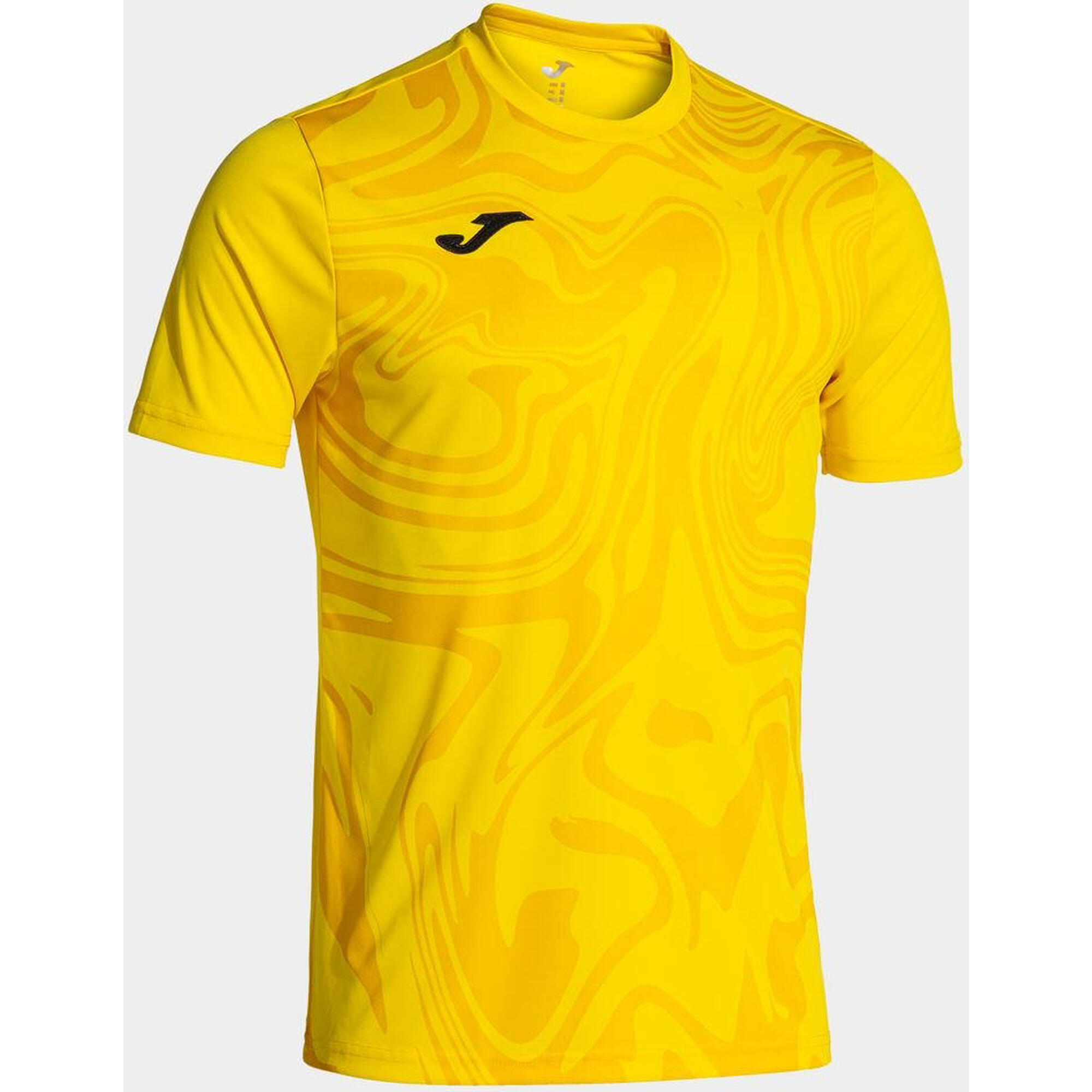 T-Shirt Manga Curta Futebol Homem Joma Lion II Amarelo