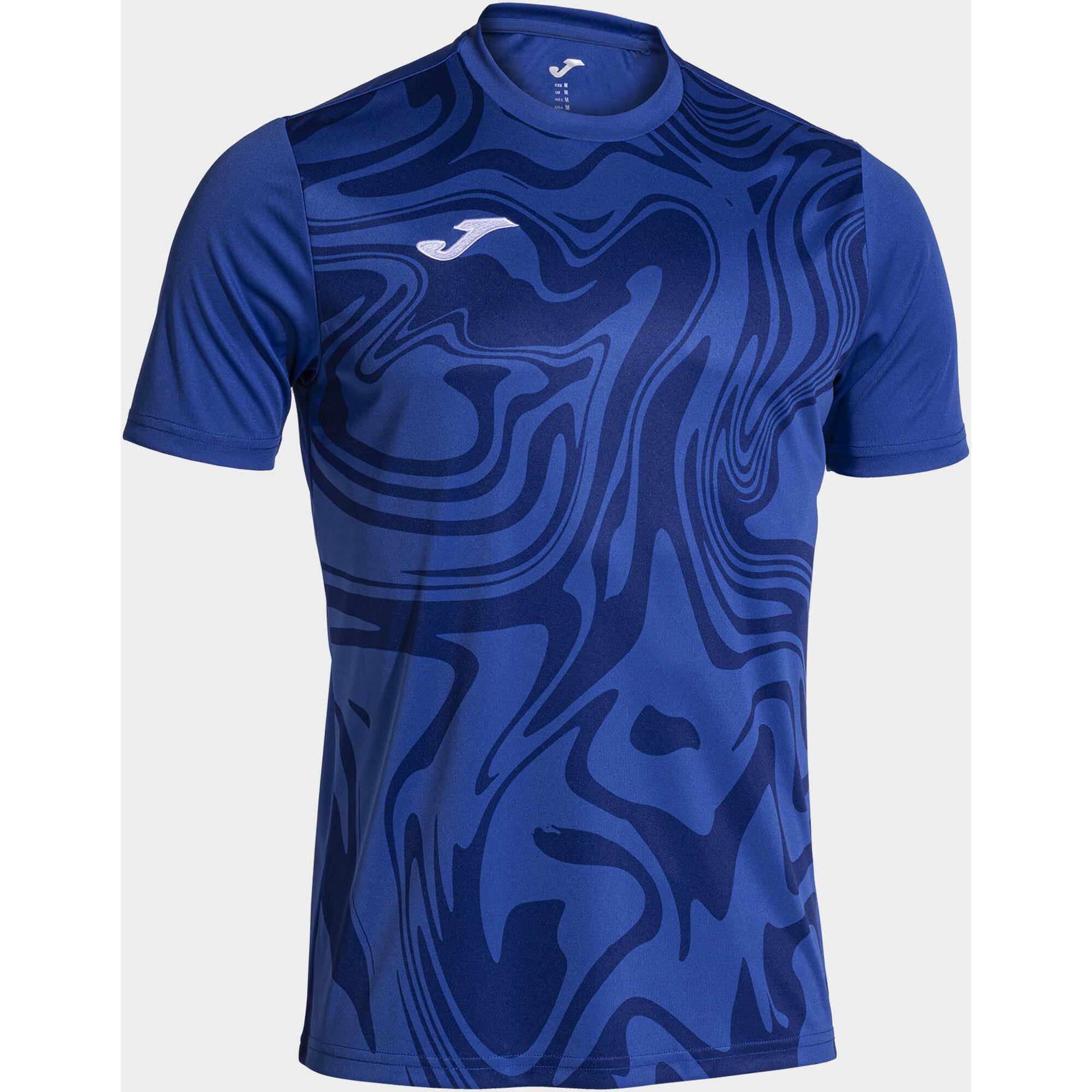 T-Shirt Manga Curta Futebol Homem Joma Lion II Azul Royal