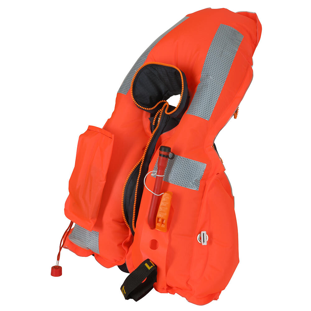 Gilet de sauvetage Secumar Junior 150N gonflable, harnais, kg 2/2