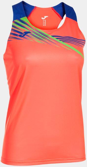 JOMA T-Shirt De Alça Running Mulher Joma Elite X Coral Fluor