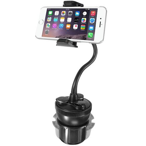 Suporte Macally Car Cup Holder Mount w/ USB charger 6/6