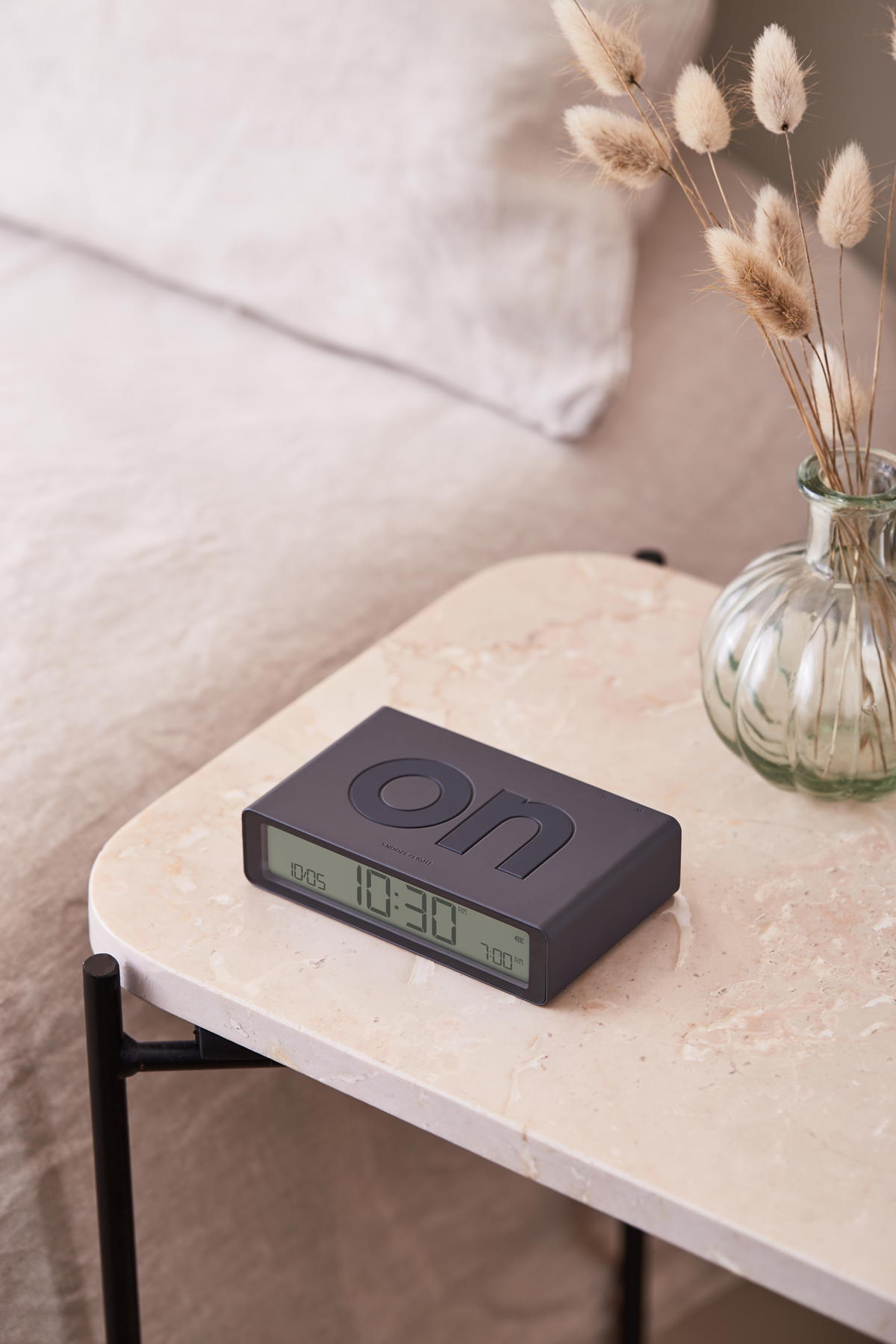 Despertador Lexon FLIP Classic cinzento 7/7