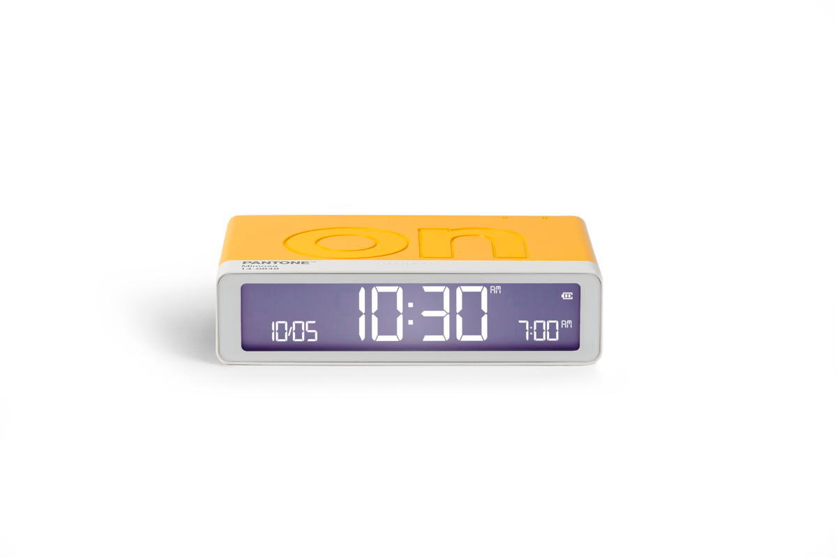 LEXON Despertador Lexon FLIP Classic Pantone mimosa