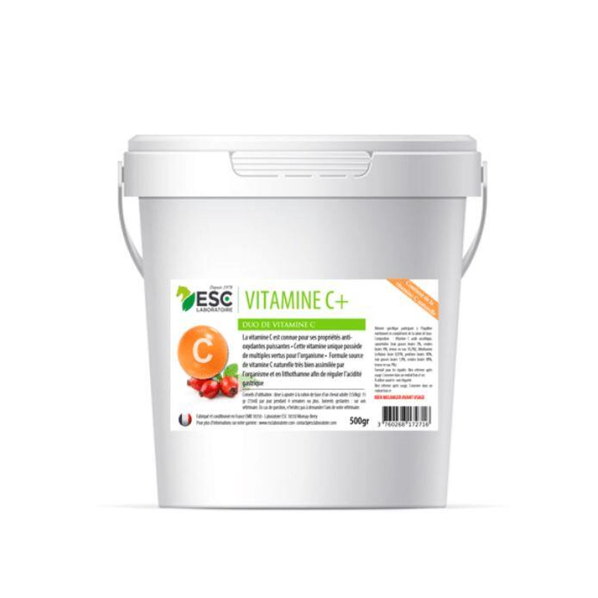 Esc Laboratoire - Vitamines C+ Fatigue Et Changement De Saison - Esc Laboratoire - Argile - 500 G - Decathlon