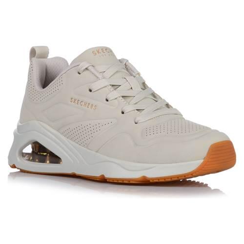 Skechers - Chaussures Universel Femmes Skechers Tres-air Uno - Baskets - Beige - 35,5 - Decathlon