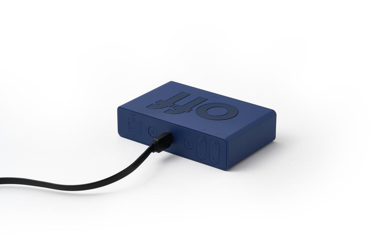 Despertador Lexon FLIP Classic azul 5/5