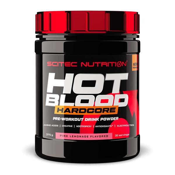 SCITEC NUTRITION Hot blood hardcore - 375g Limonada rosa da Scitec Nutrition