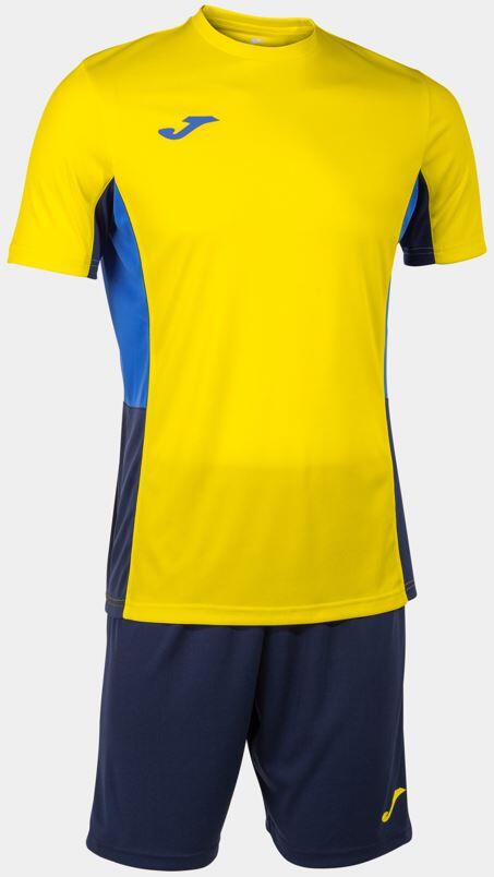 Joma Danubio II Sportset Geel/Blauw - Ademend & Duurzaam 3/5