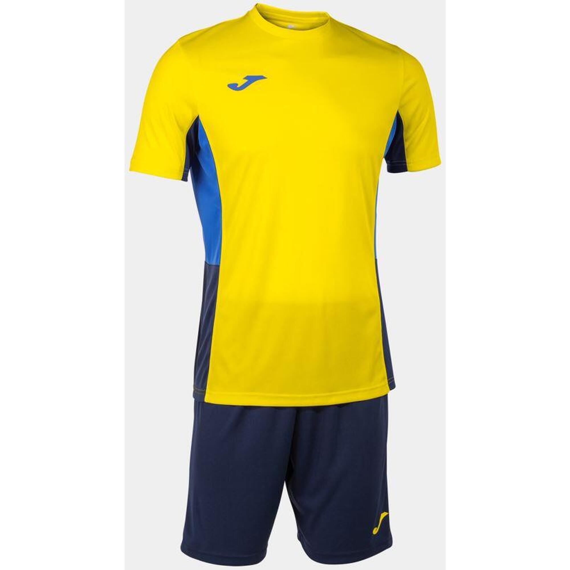 Joma Danubio II Sportset Copiii galbeni-navy-royal