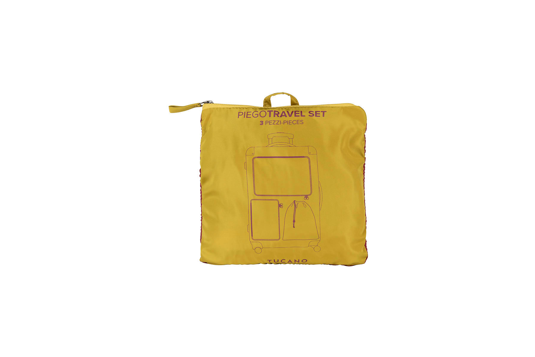 Bolsa Tucano Piego Travel Set bordeaux 5/6