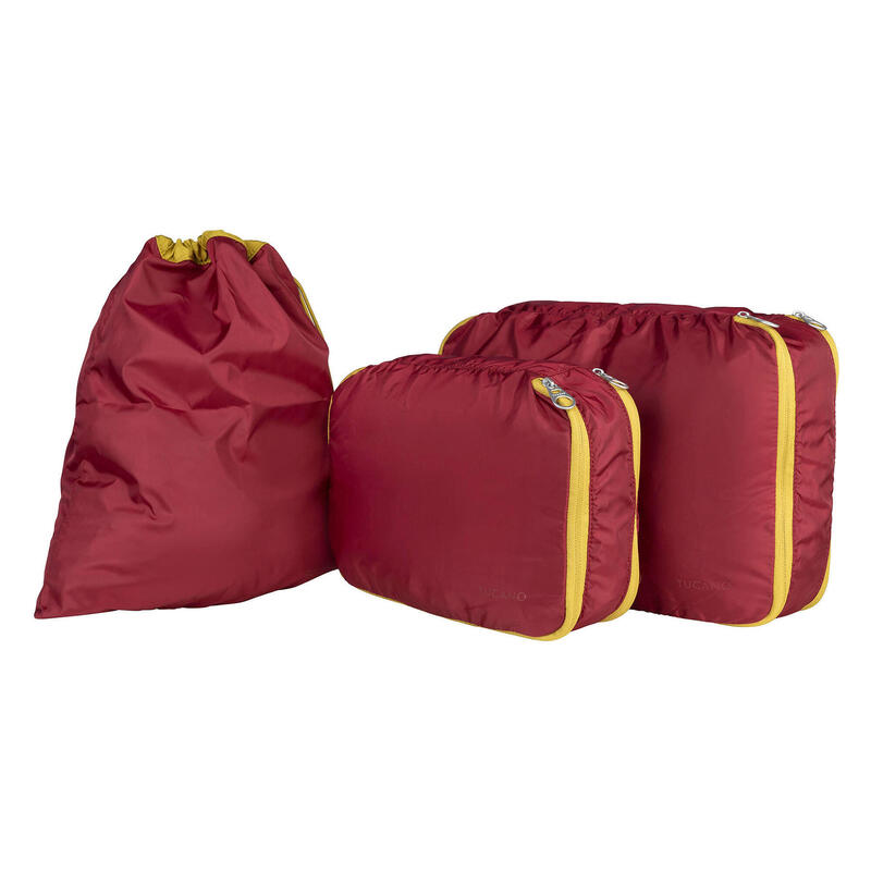 Bolsa Tucano Piego Travel Set bordeaux