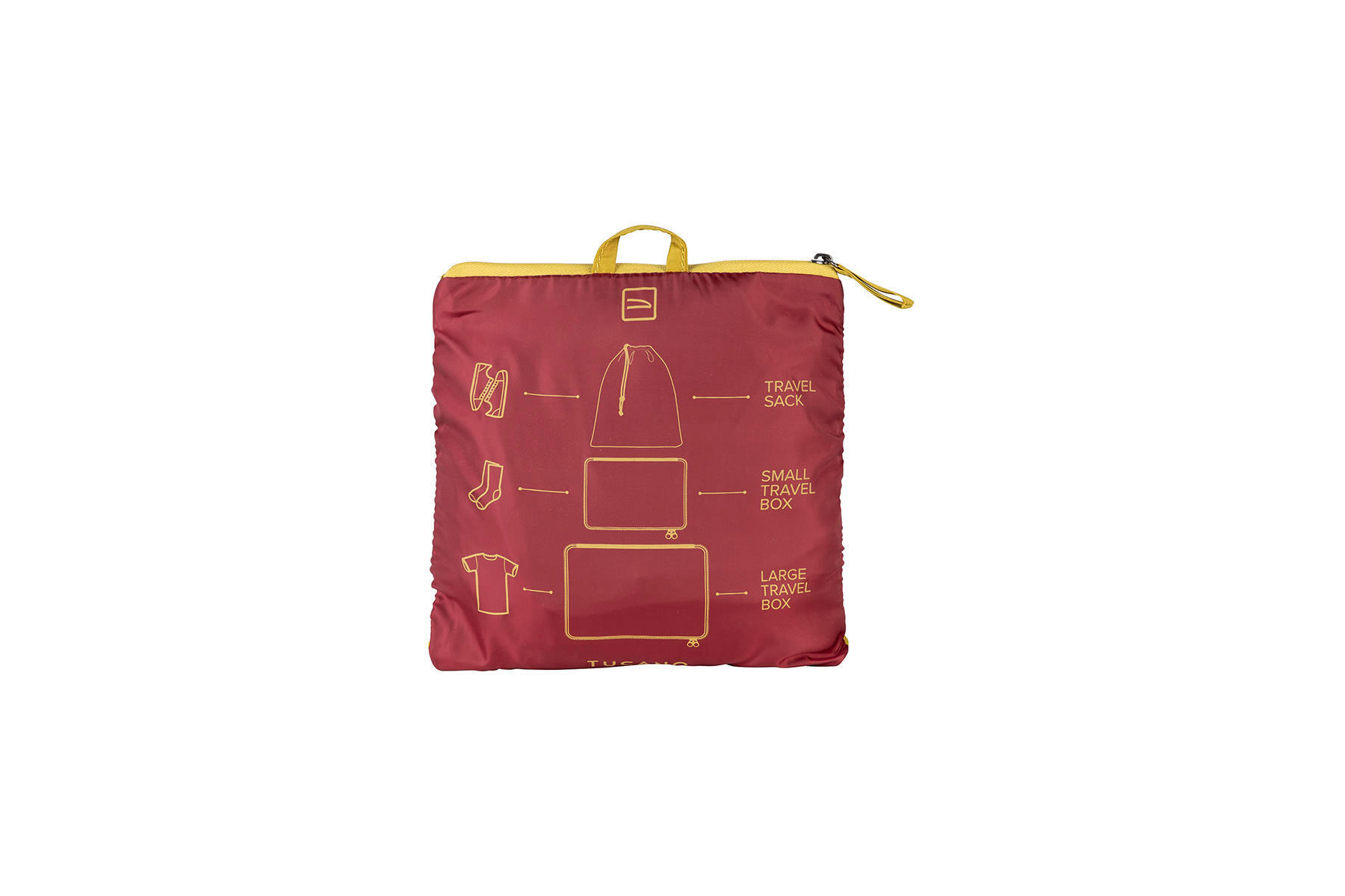 Bolsa Tucano Piego Travel Set bordeaux 6/6