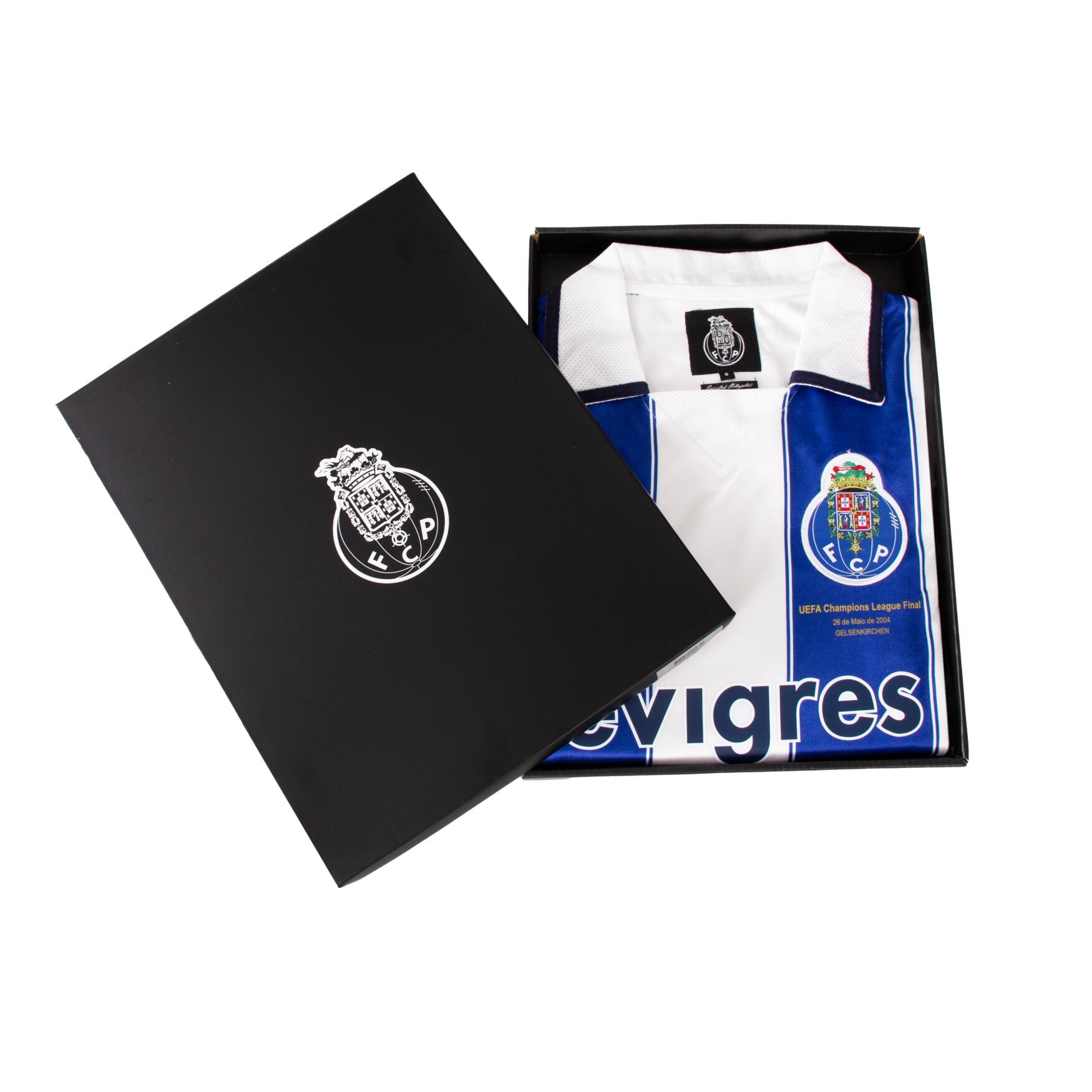 Retro Voetbalshirt - Heren - FC Porto 2004 CL Final - Blauw 6/7