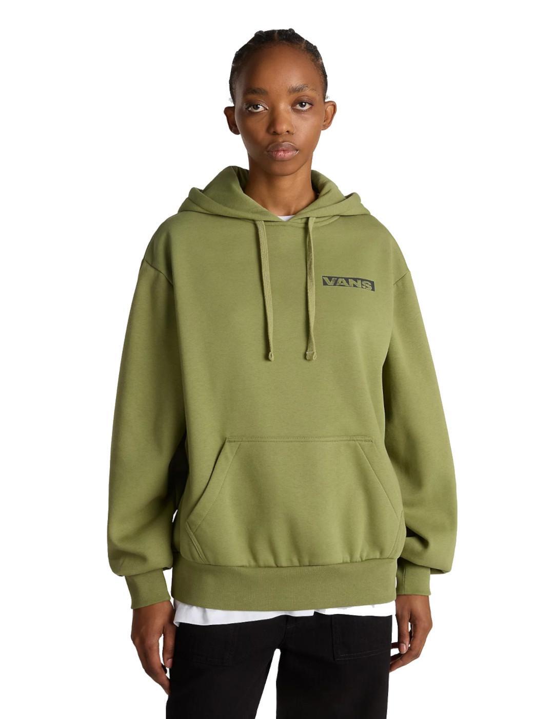 Sudaderas jerseys polares para Mujer Vans Firemade Verde 3/4