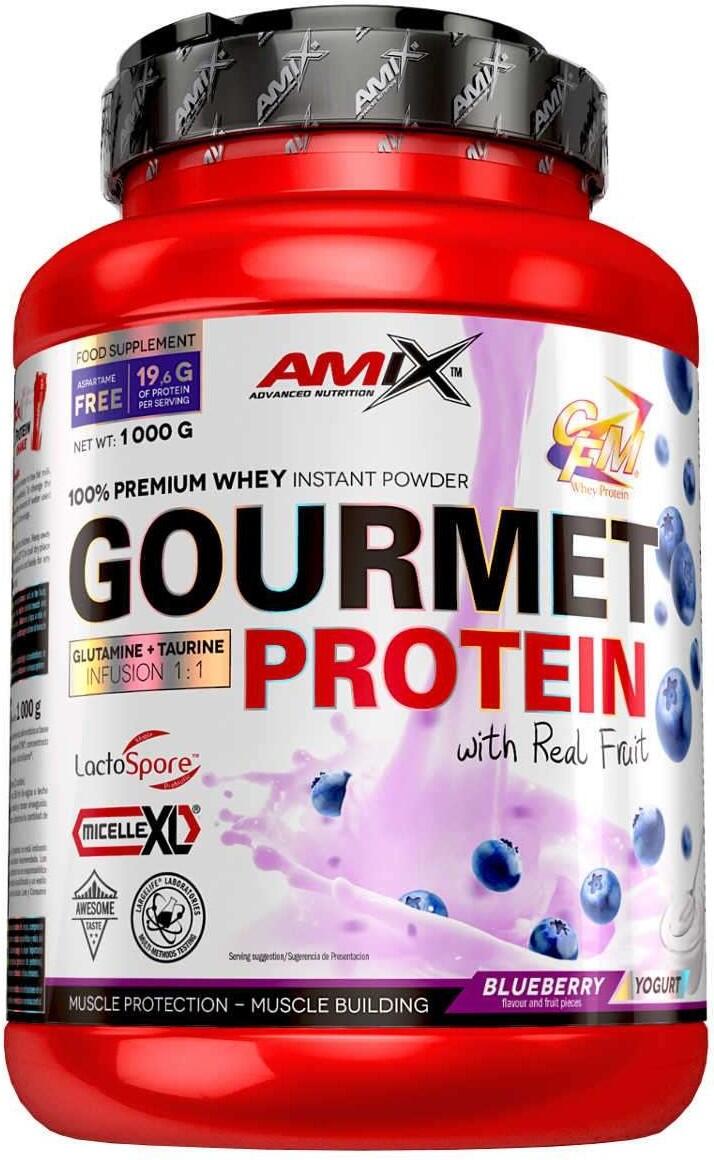 AMIX Gourmet Protein - 1000g Morango Chocolate Branco da Amix Nutrition