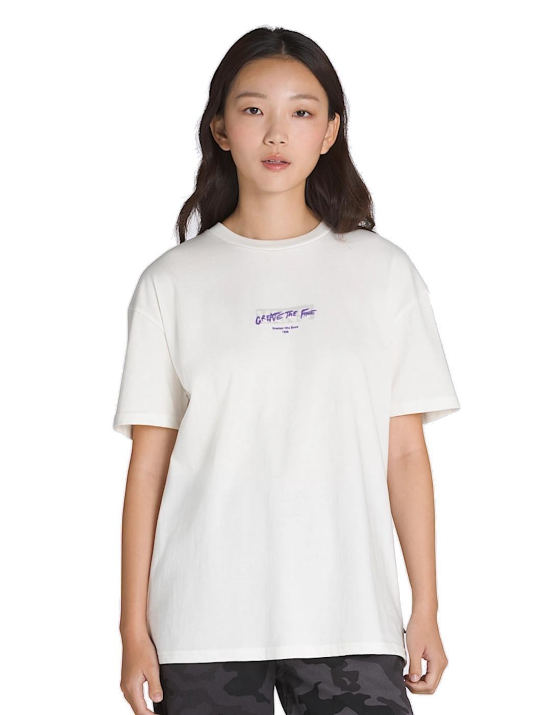Camiseta para Mujer Vans Firemade Blanco 2/4
