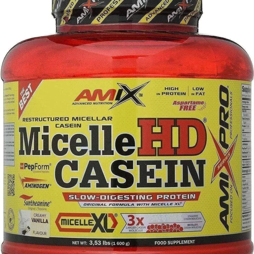 MicelleHD Casein - 1.6Kg Vanilla AmiXpro® series