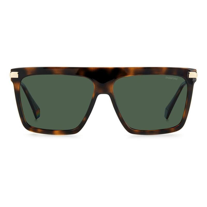 Lunettes de soleil Femme polarisées POLAROID 6194 GSX dorées , verre gris indice 3