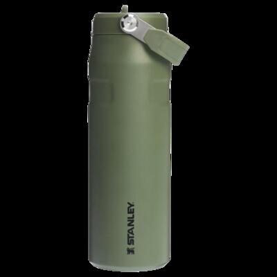 Waterfles iceflow™ 0,7l met inklapbaar rietje rvs thermosfles wandelen fietsen