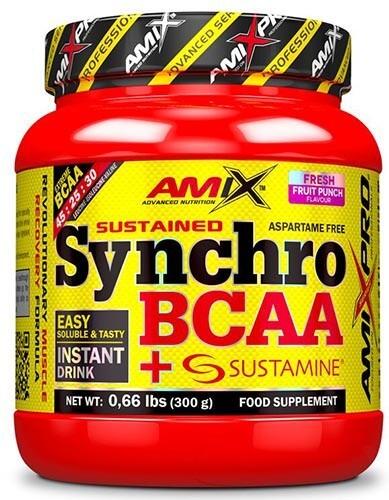 AMIX Synchro bcaa + sustamine - 300g Soco da fruta da AmiXpro® series