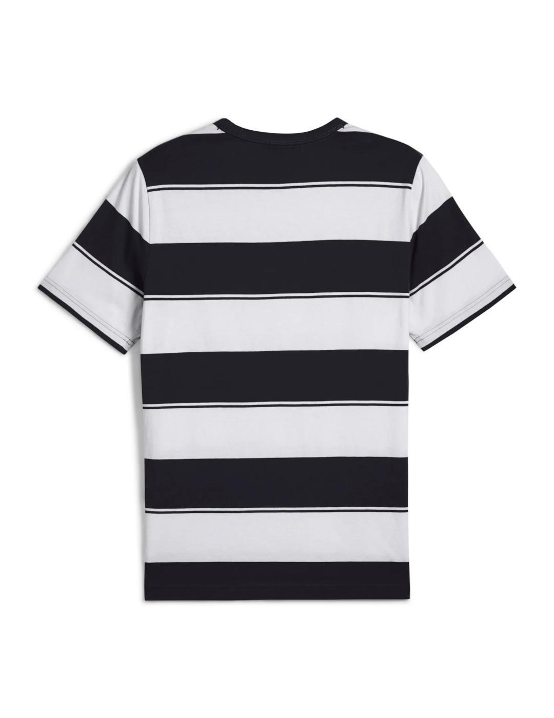 Camiseta para Hombre Puma Striped  Marino 2/4