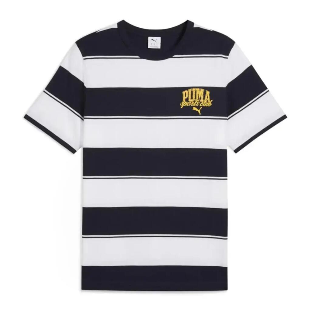 T-shirt pour homme Puma rayé marine