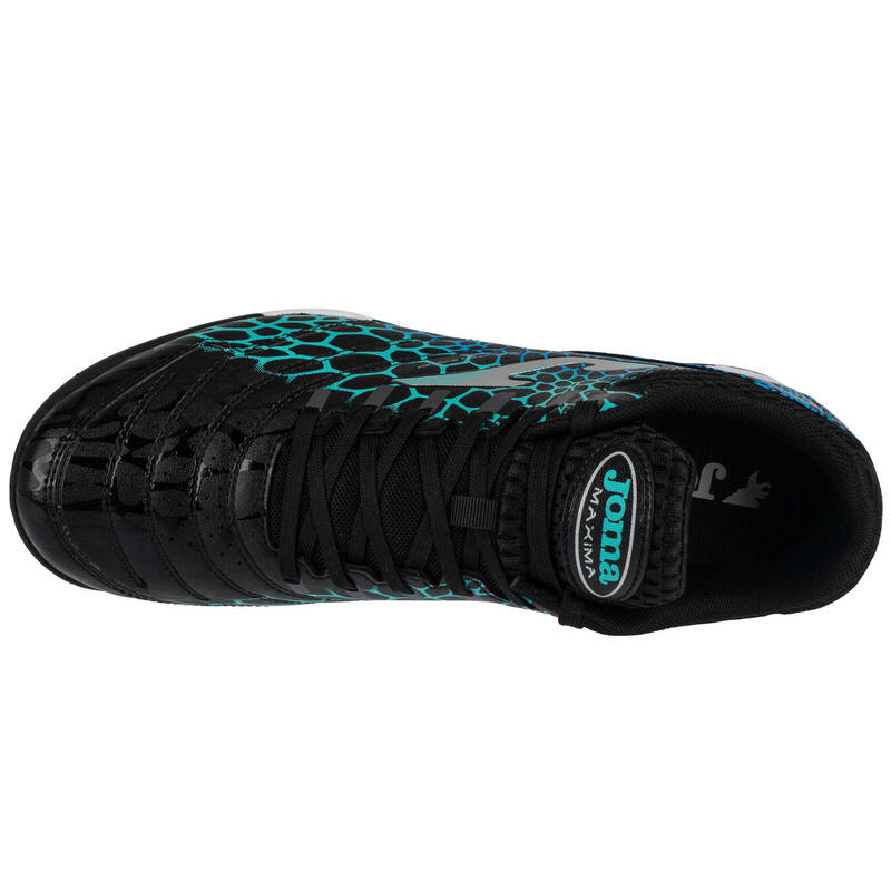 Pantofi fotbal 904 Maxima 2531 Turf, Negru/Turquoise, 41