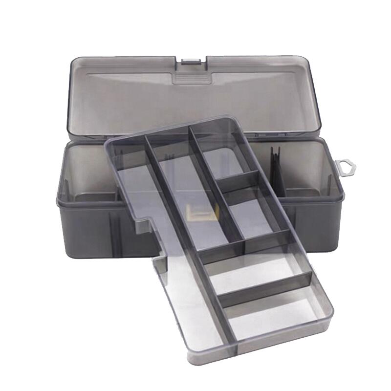 Boite accessoires TACTICAL Classic double CD21 - grey 3/4