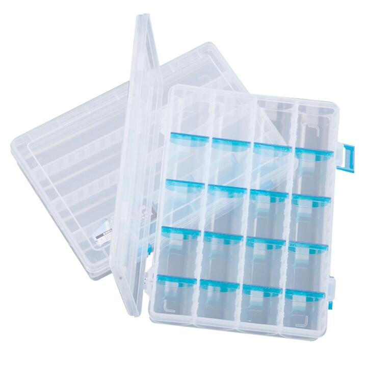 Boite accessoires et leurres TACTICAL Classic simple CS25 - Transparente 2/5