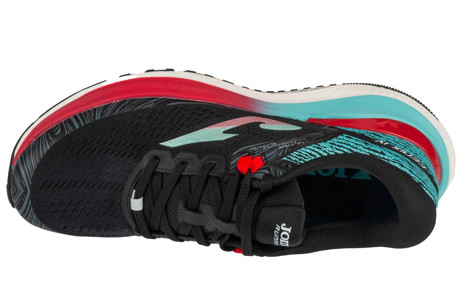 Sapatilhas de corrida para adultos JOMA FENIX 2501. Preto 3/4