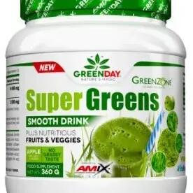 Super Greens Smooth Drink od Greenday je doplněk stravy, který vám poskytne bezk