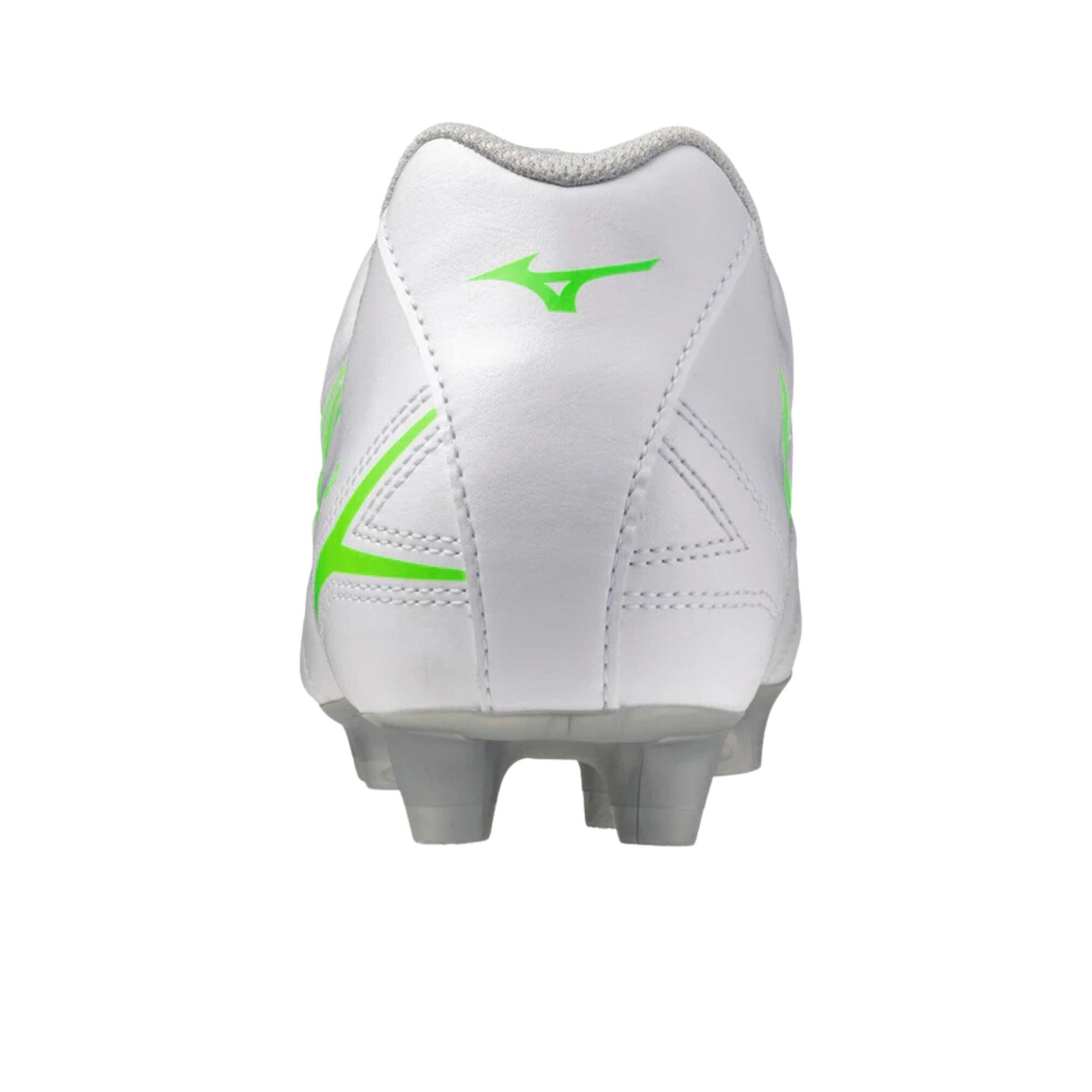 Scarpe da calcio Mizuno Monarcida Neo III Select Bianco e verde neon 5/7