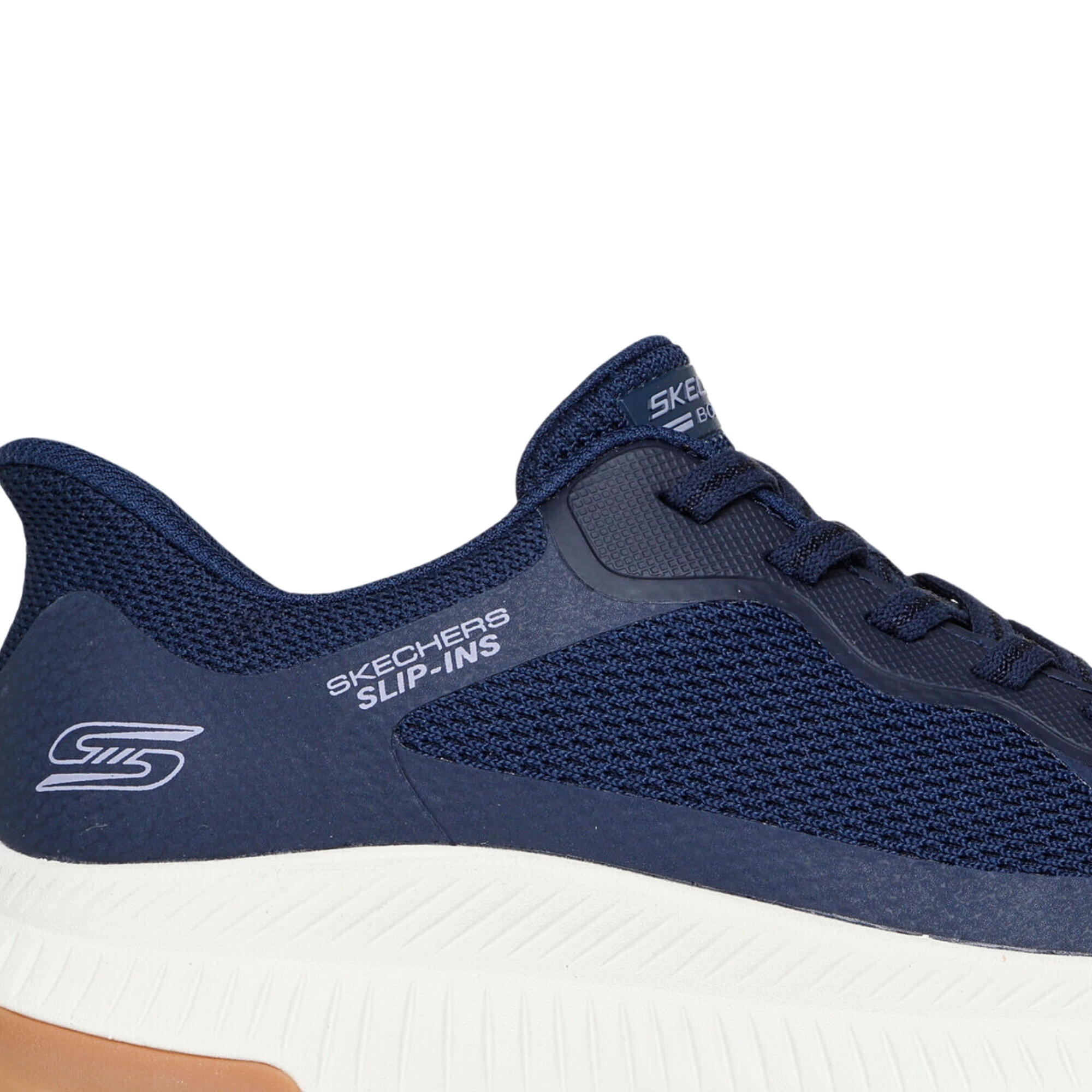 Chaussures Femmes Skechers Bobs Squad 4 Staple Look bleu 5/5