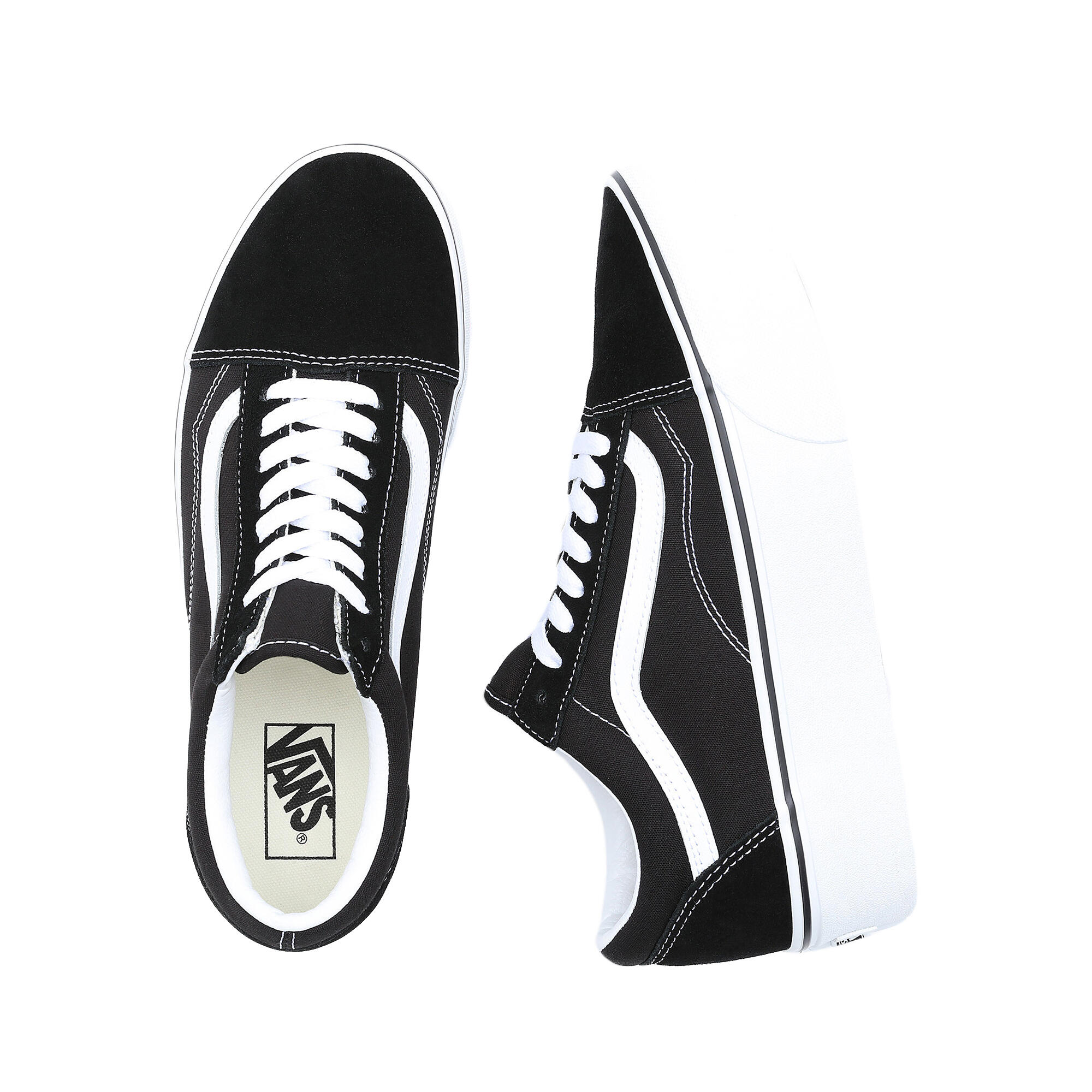 Chaussures Vans Old Skool Stackform Noires 5/5