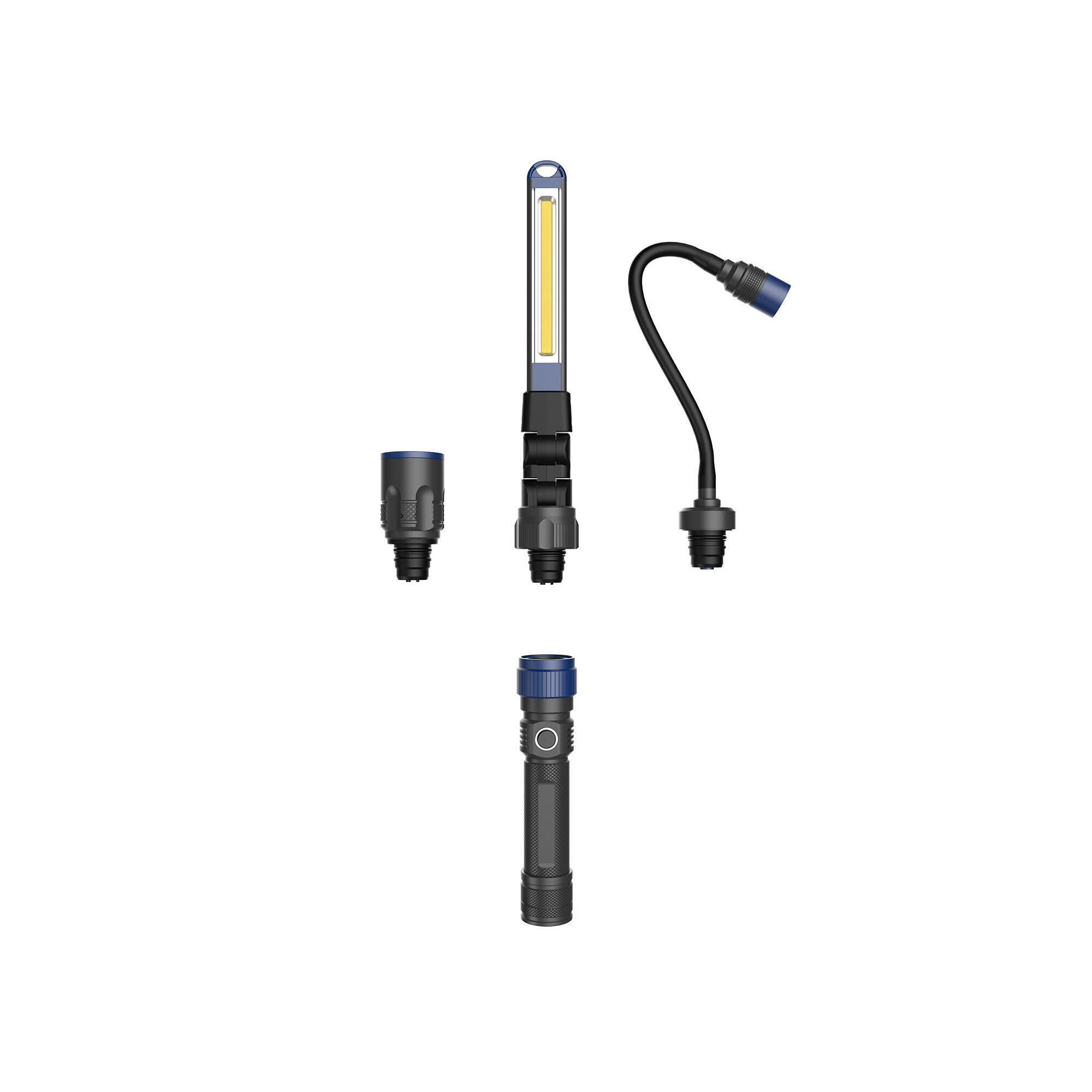 VIKING TECHNOLOGY Světlo 3v1 Viking B7524