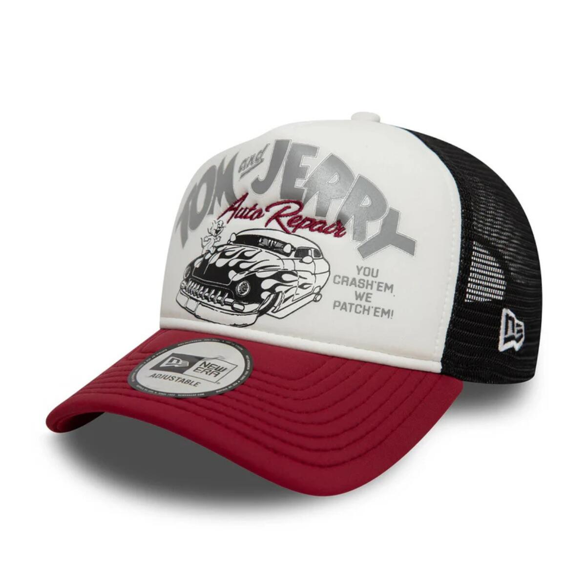 Czapka z daszkiem New Era 9FORTY Tom and Jerry Trucker 60595267