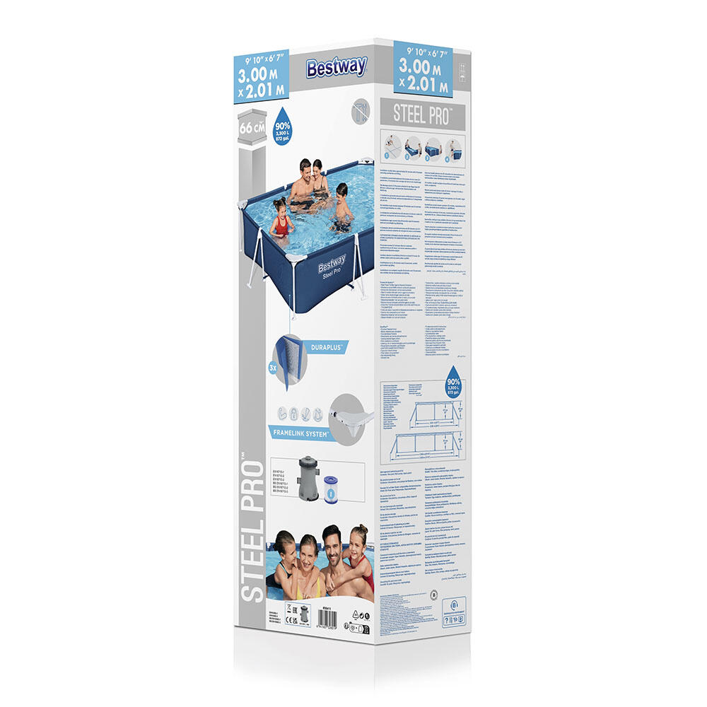Bestway Steel Pro Aufstellpool-Set 300 x  201 x 66 cm 4/7