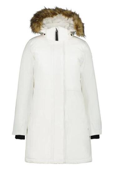 Icepeak Winterparker mit Kapuzenfell Adais White 38